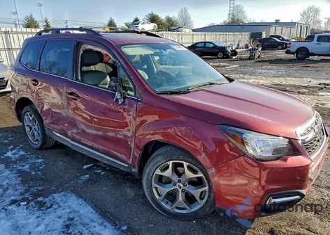 2017 Subaru Forester 2.5I Touring z USA, uszkodzony, nr VIN JF2SJATC8HH468574